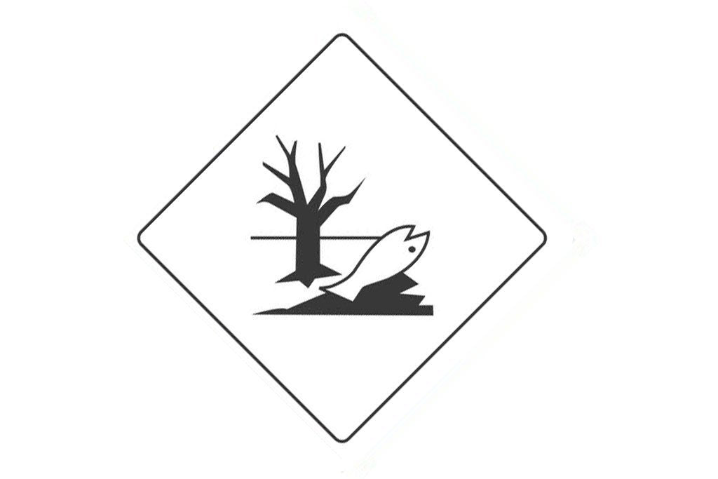 Dangerous Goods Sign Environmentally Hazardous Substance