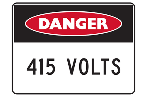 Danger 415 Volts