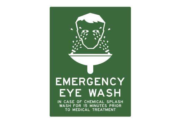 Emergency Eyewash Sign