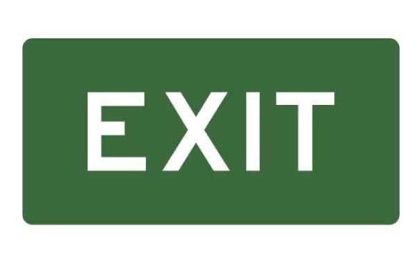 Exit Sign