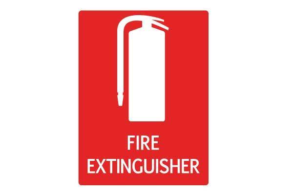 Fire Extinguisher Sign