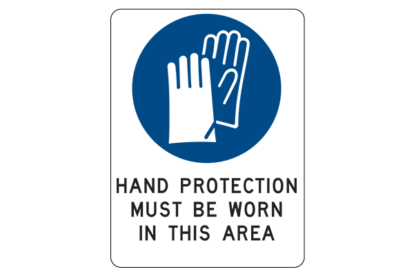 Hand Protection Must Be Worn In This Area