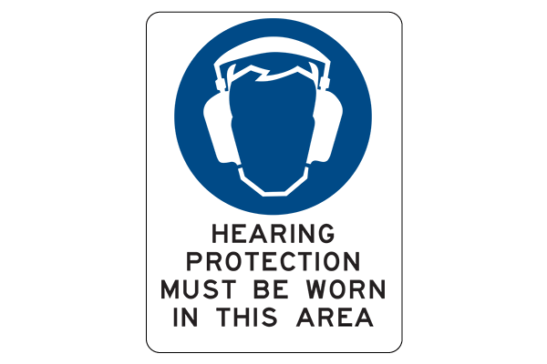 Hearing Protection Must Be Worn In This Area