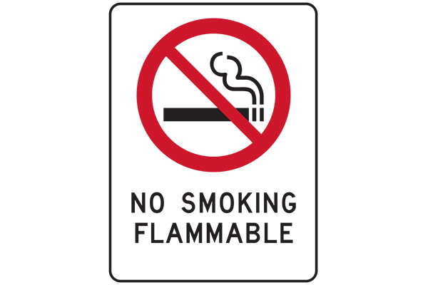 No Smoking Flammable