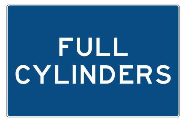 Notice Full Cylinders