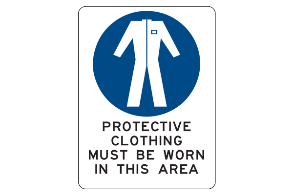 Protective Clothing Must Be Worn In This Area