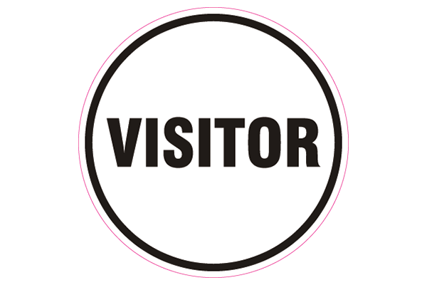 Hard Hat Visitor