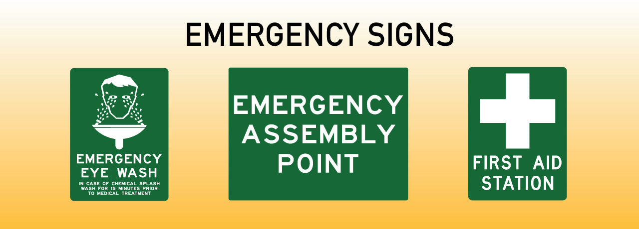 Emergency Signs