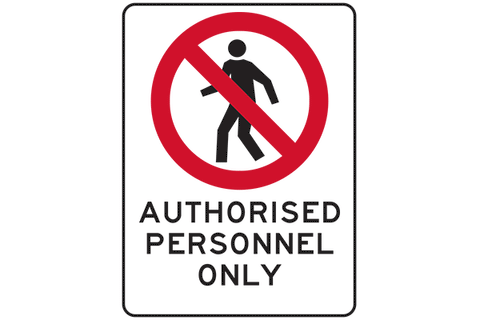 Authorised Personnel Only