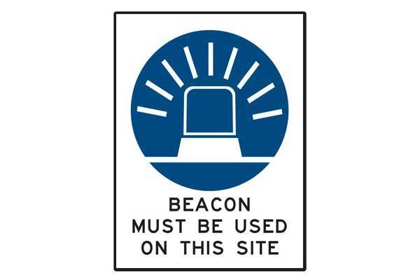 Beacon Must Be Used On Site