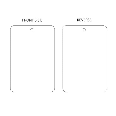 Blank White Tag (packs of 10)