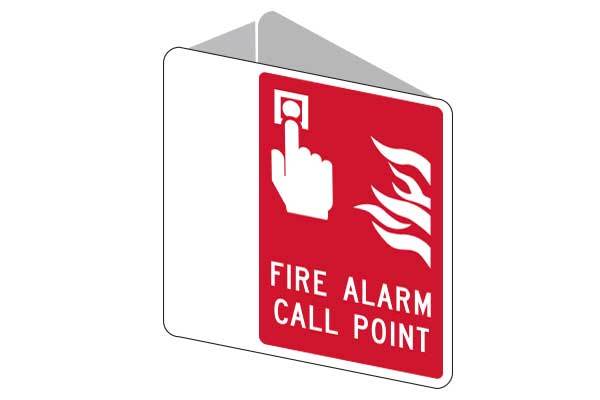 3D Fire Alarm Call Point Sign
