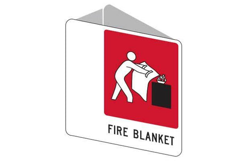 3D Fire Blanket Sign