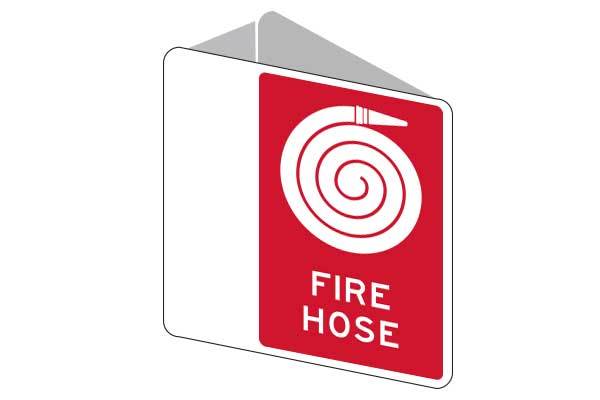 3D Fire Hose Reel Sign