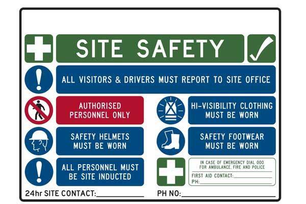 General Site Safety Sign