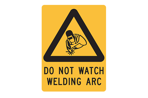 Hazard Do Not Watch Welding Arc