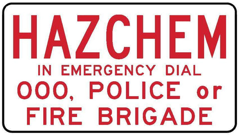 Hazchem In Emergency Dial