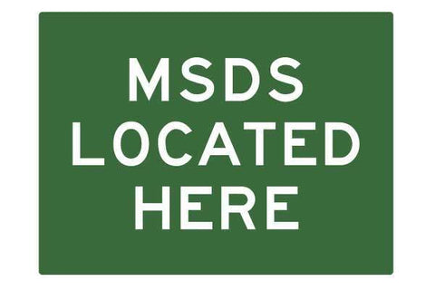 MSDS Located Here