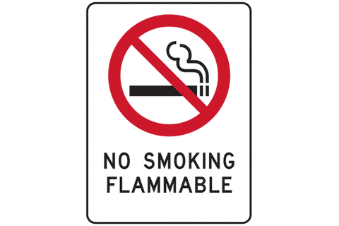 No Smoking Flammable