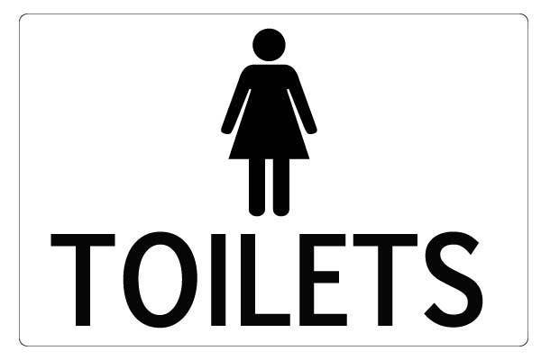 Notice Female Toilets