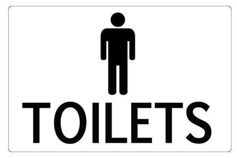 Notice Male Toilets