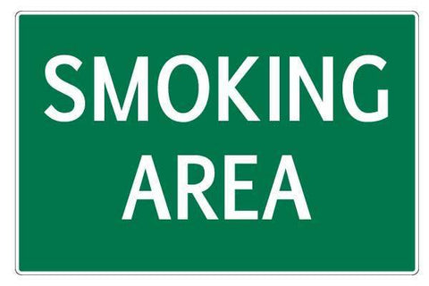 Notice Smoking Area