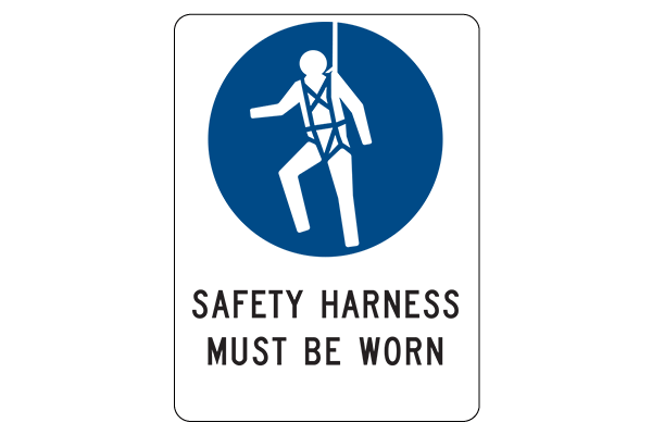 Safety Harness Must Be Worn
