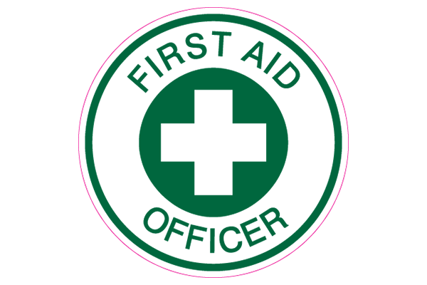 Hard Hat First Aid Officer | Easy Safety Signs – easy safety signs